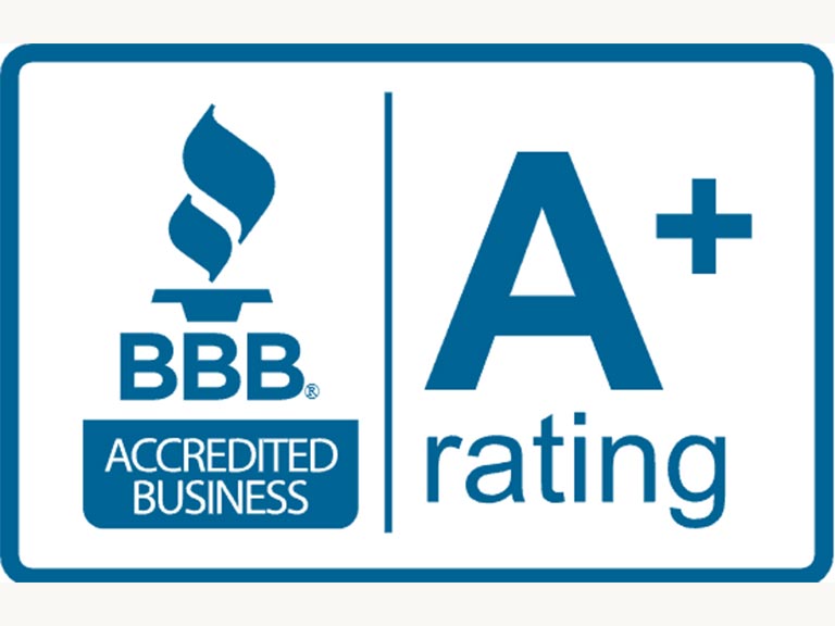 Better Business Bureau A+ Rating